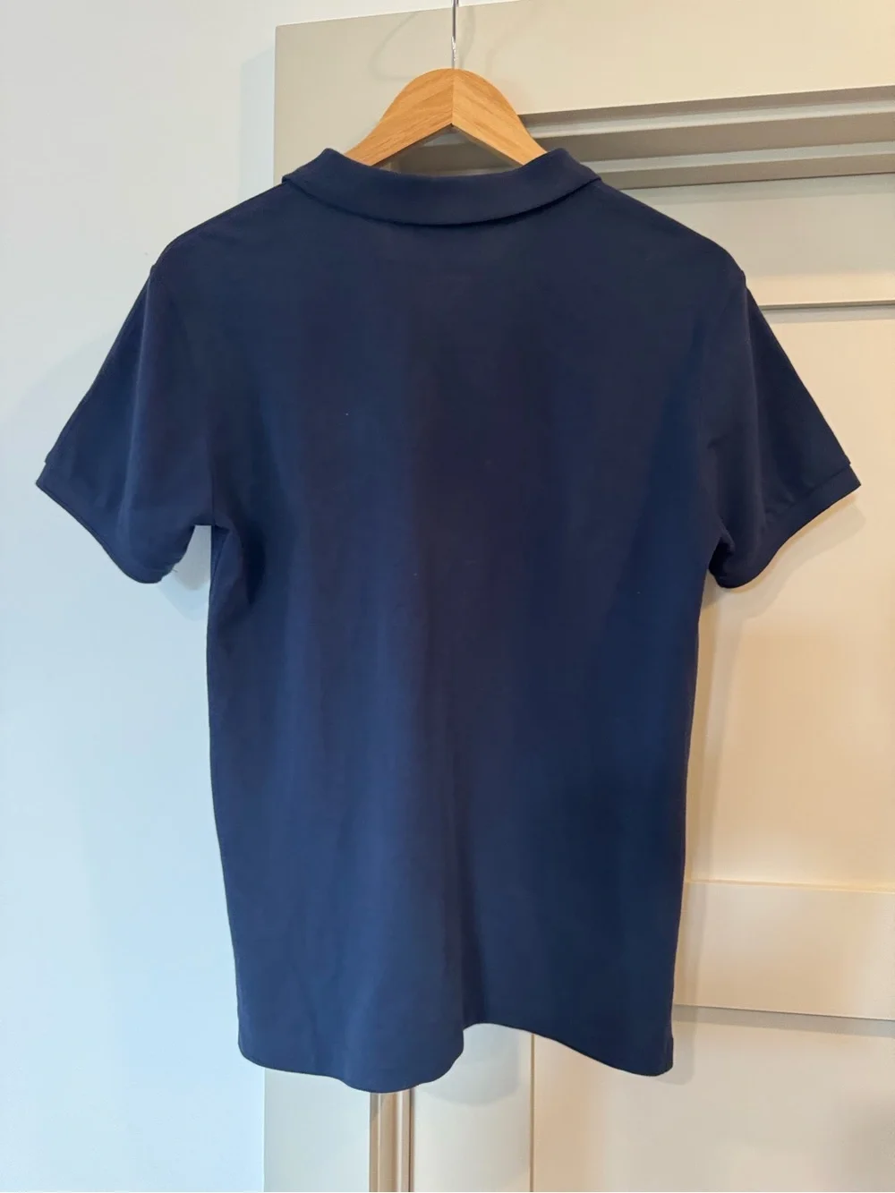 Ralph Lauren Navy Polo with White Pony Embroidery unisex